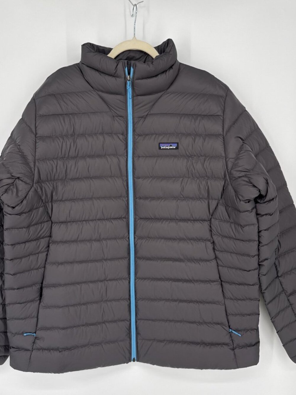 Patagonia Men's Size XXL Gray Down Sweater Insulated Puffer Jacket #84675 NWT